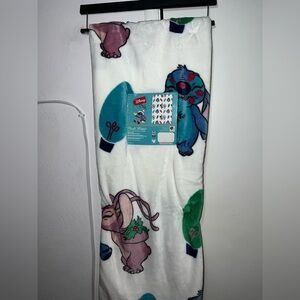 Stitch christmas throw blanket lilo and stitch
